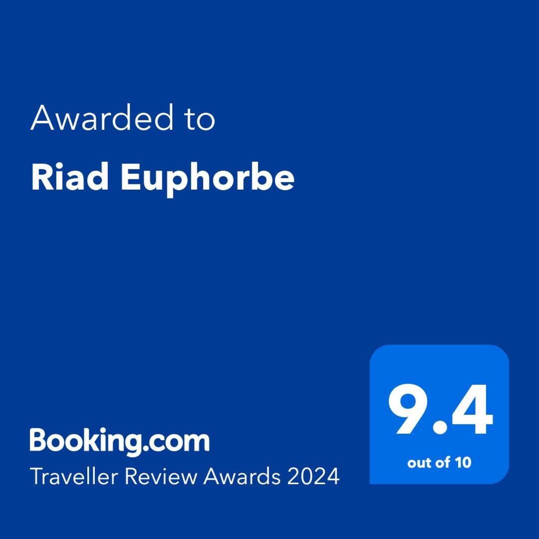 Riad Euphorbe Marrákes Kültér fotó