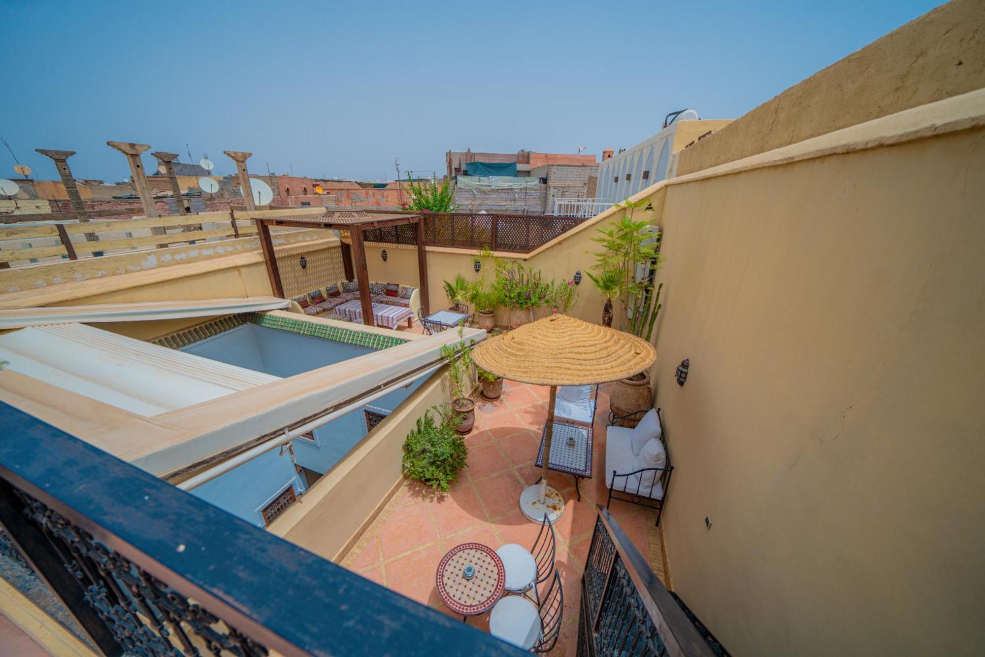 Riad Euphorbe Marrákes Kültér fotó